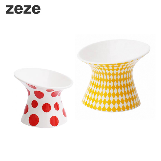 zeze Popart Ceramic Pet Bowl